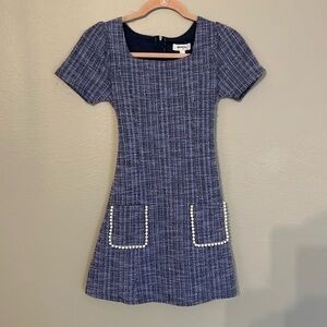 Girls tweed dress